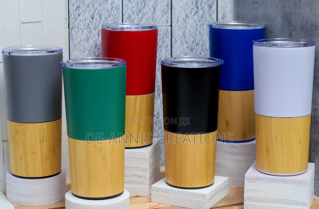Tumbler With Wooden Cork