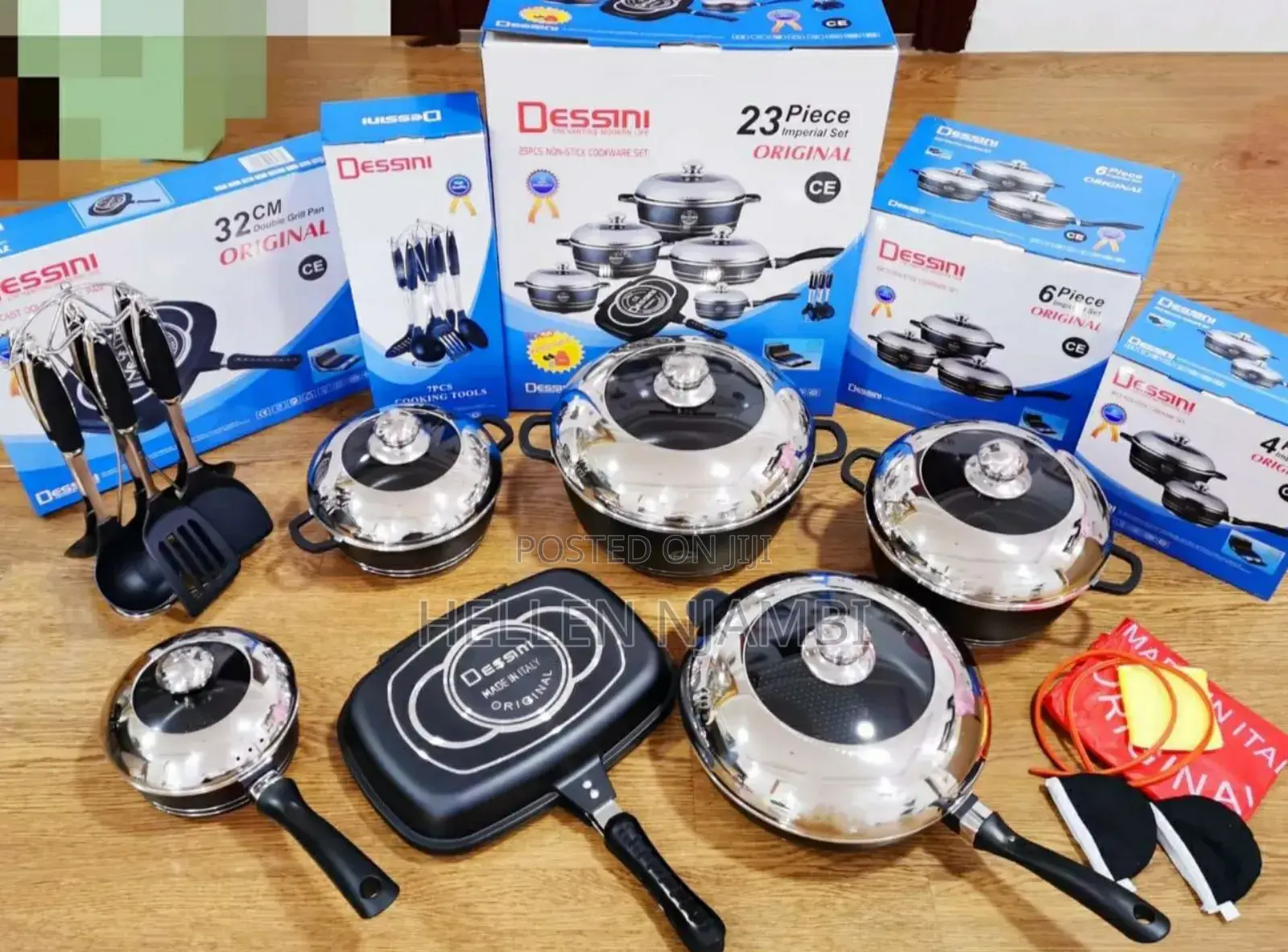 23pcs Dessin Cookware Set/Dessin