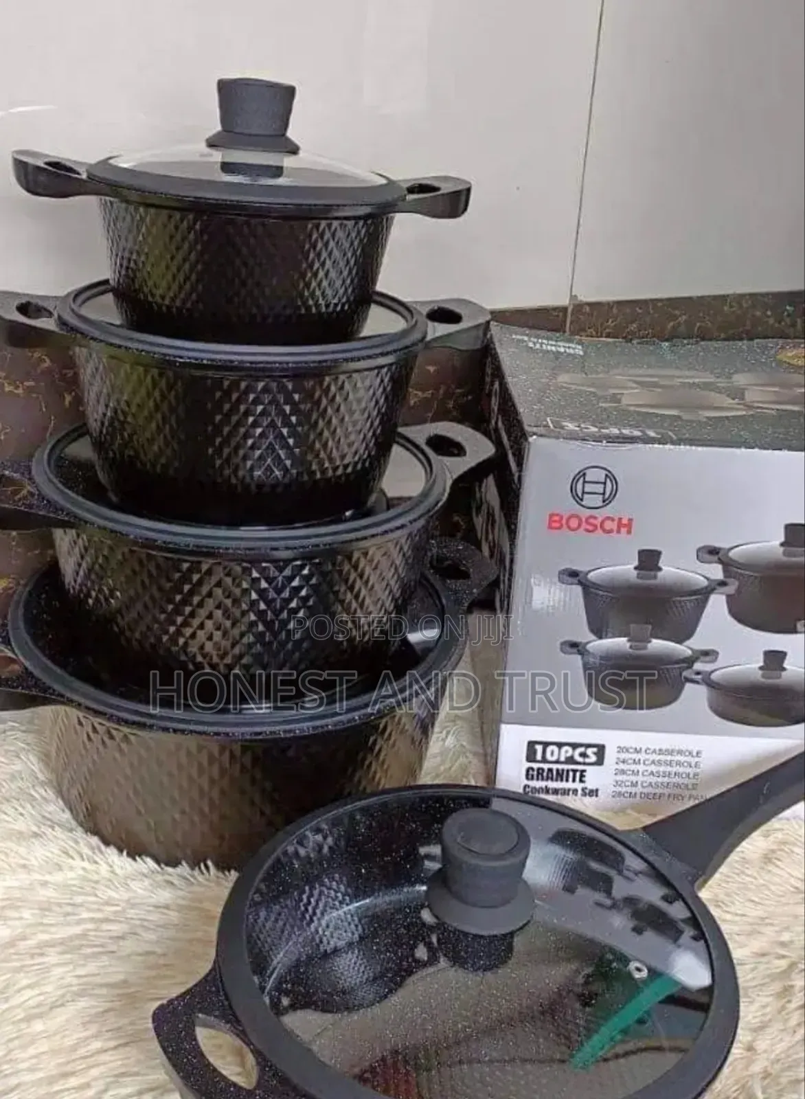 Cookware Set (Pots Pans) 11pcs Silicone Bosch- Brand New