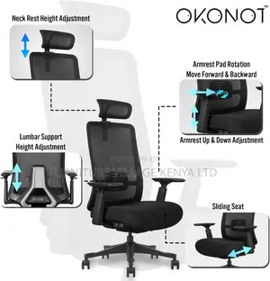 Ergonomic Home Office Chair With High Back