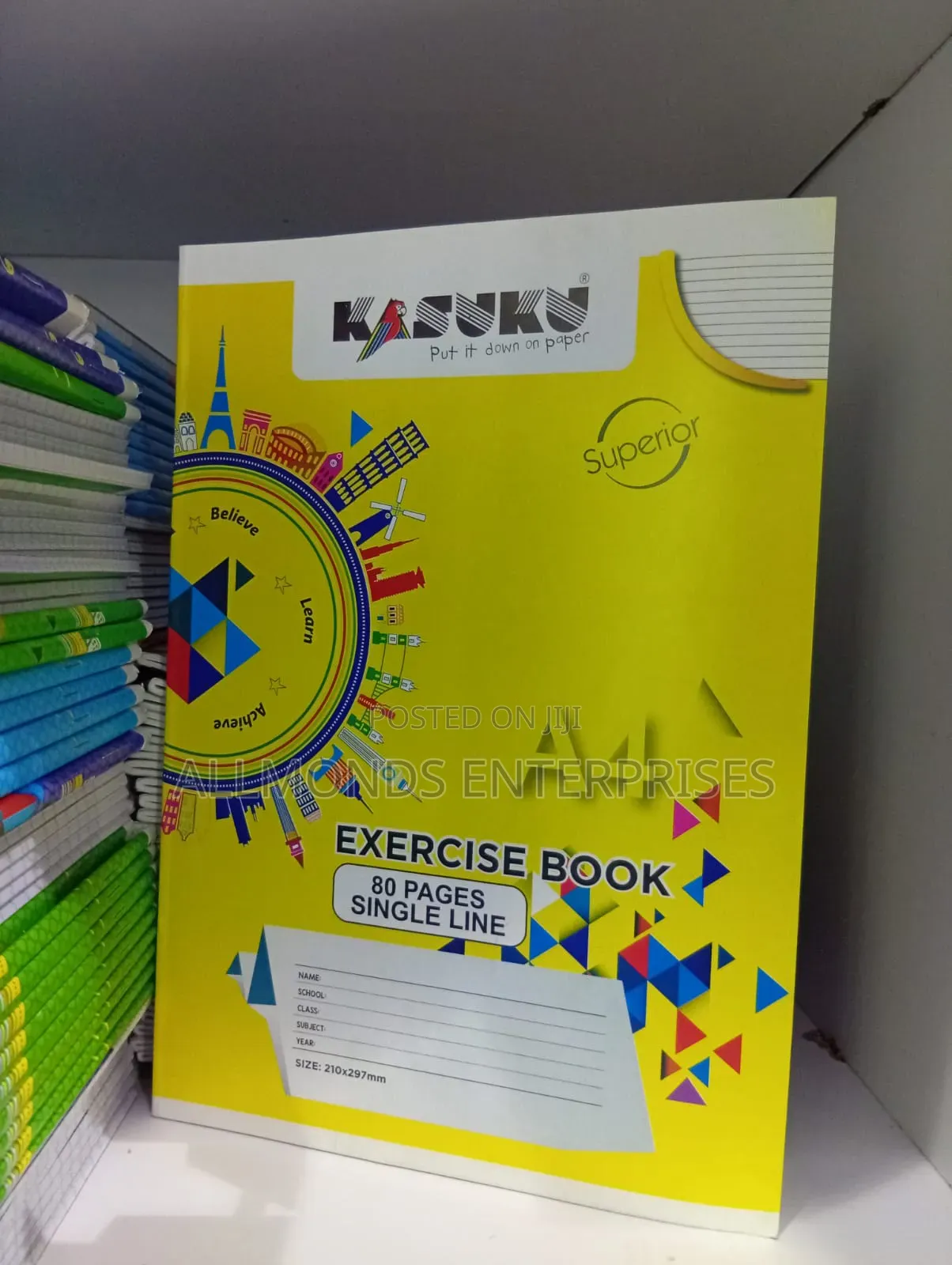 A4 Exercise Book- Kasuku