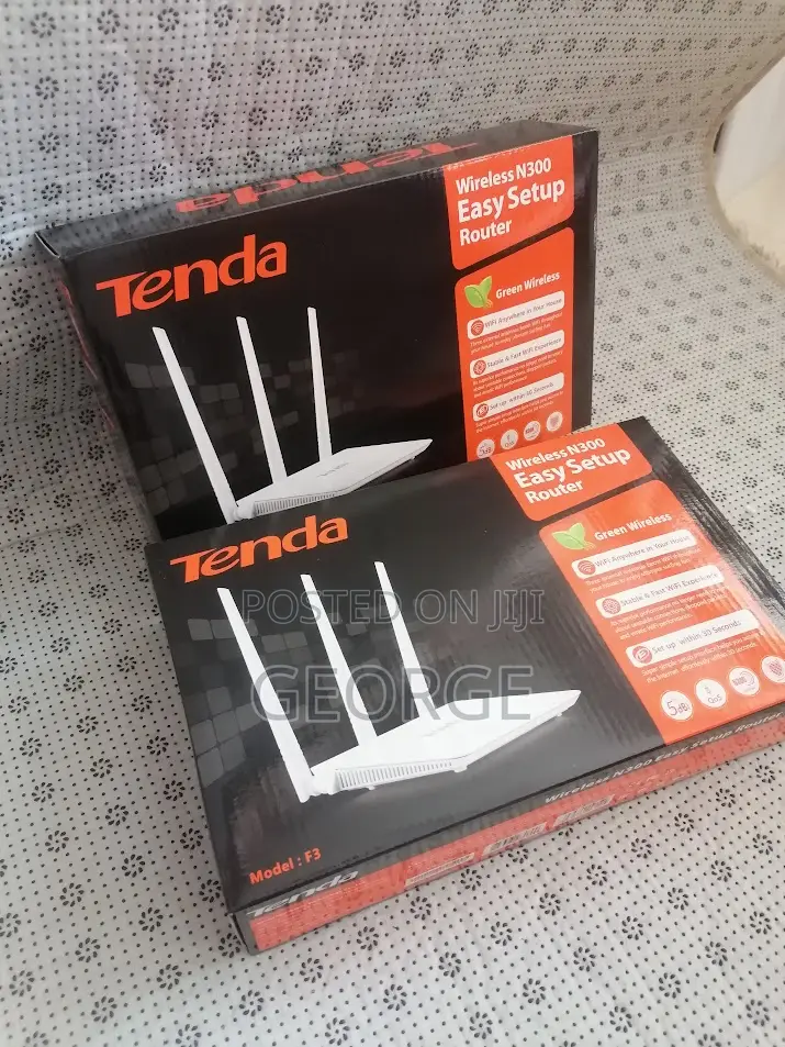 Indoor Antenna Tenda F3 300mbps Wireless Router