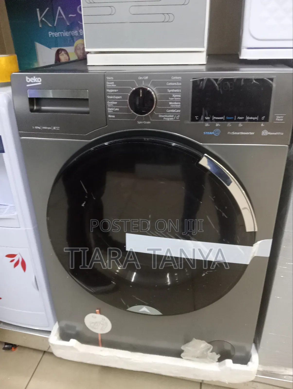 Beko12kg B3wft51242mg Front Load Washing Machine