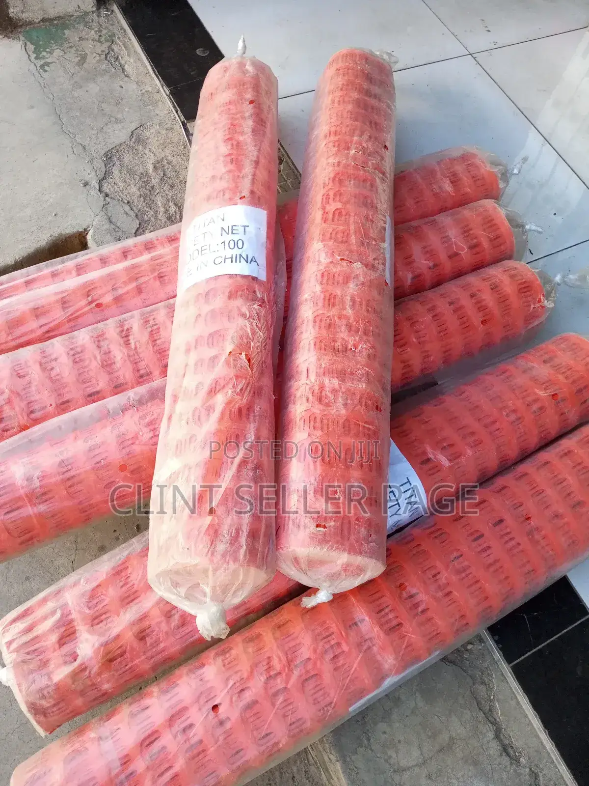 Orange Barrier Net Available.
