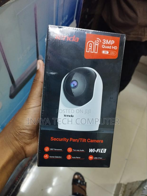Tenda Cp3 Pro
3mp Security Pan/Tilt Camera