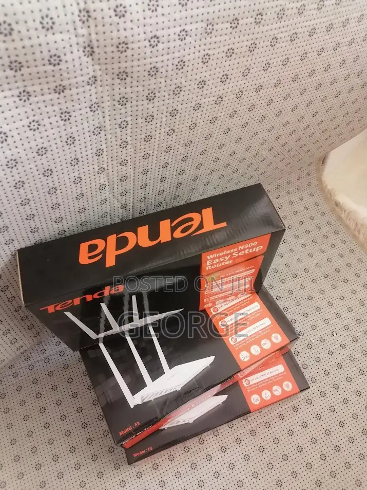 Efficient Best Quality Tenda F3 300mbps Wireless Router