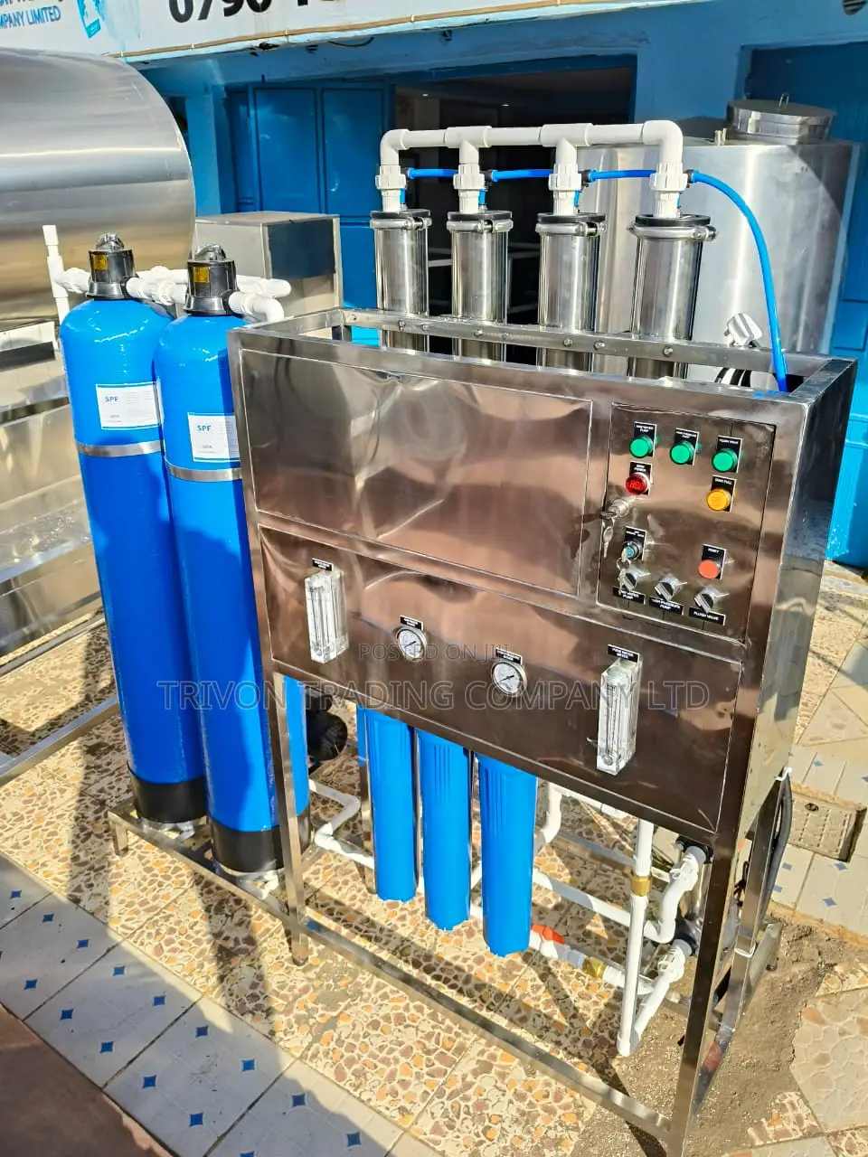 Powerful 500 LPH Reverse Osmosis System