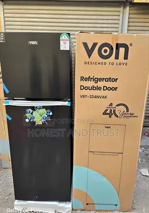 Von 334l No Frost Refrigerator 2-Doors Top Mounted Fridge