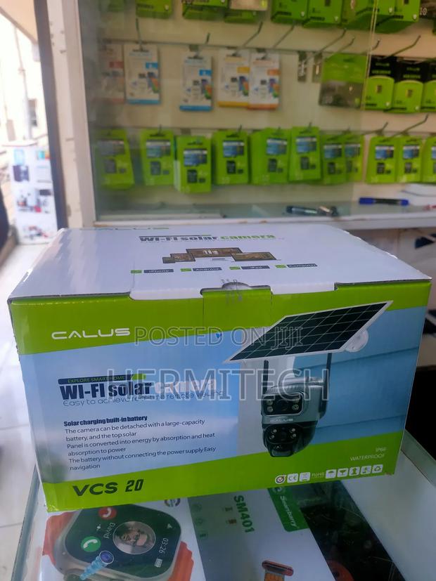 Wifi Dual Lense Solar PTZ CCTV Surveillance Cameras - main view