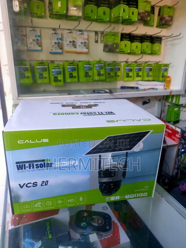 Wifi Dual Lense Solar PTZ CCTV Surveillance Cameras - thumbnail 3