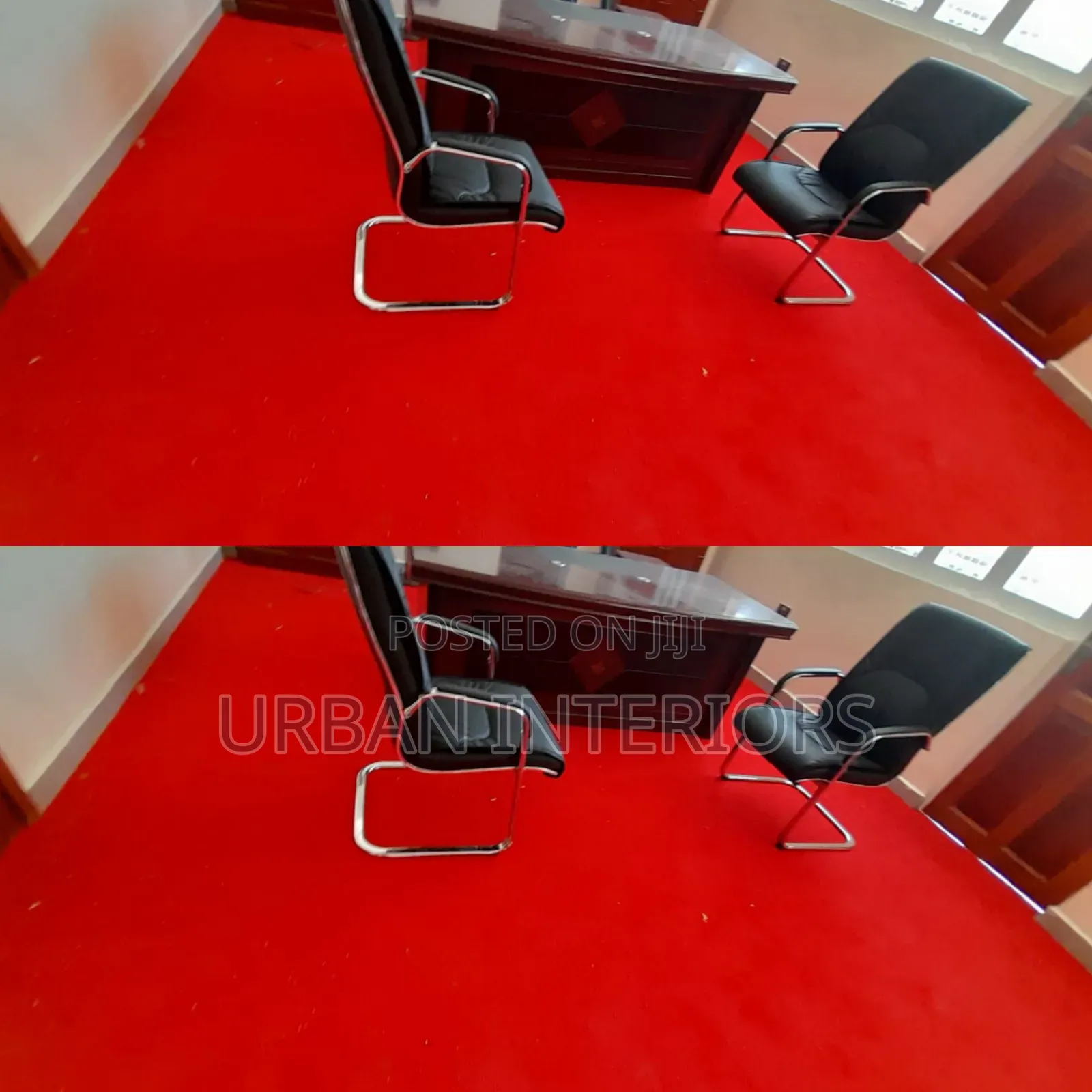 Red Carpets. Office Wall to Wall Non Compressive