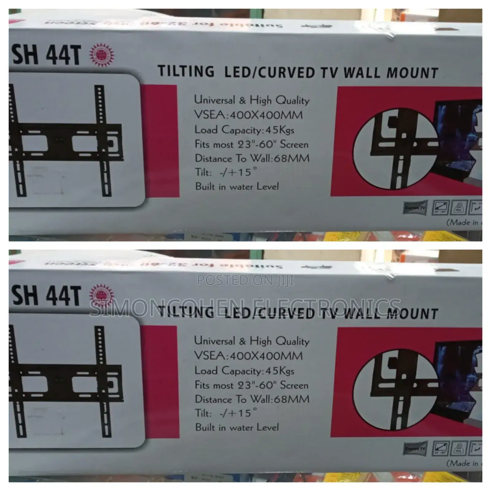 Skilltech Tilting Tv Bracket 44t 23"-60"