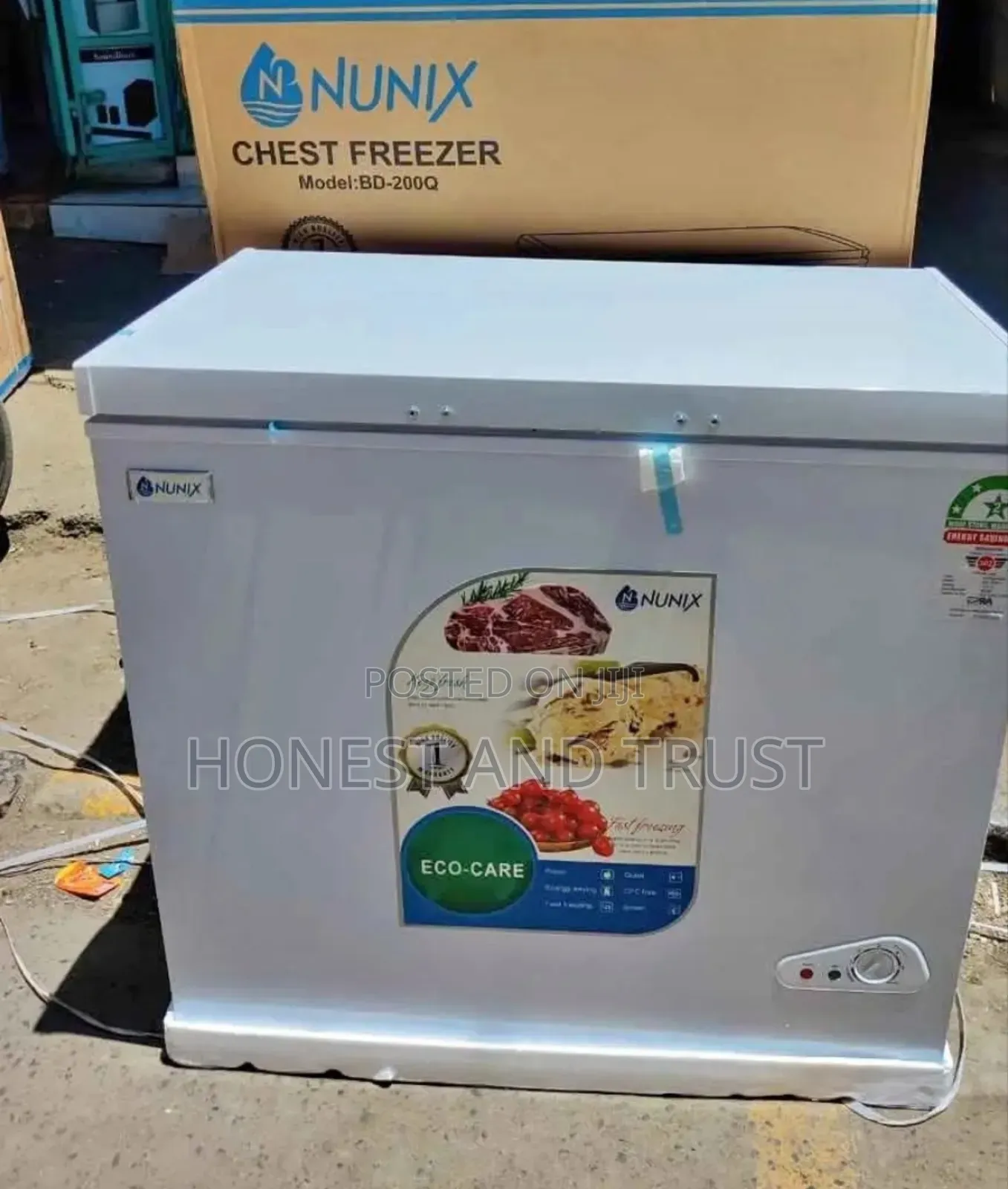 Nunix 200litres ~ Powerful Energy Saving Freezer