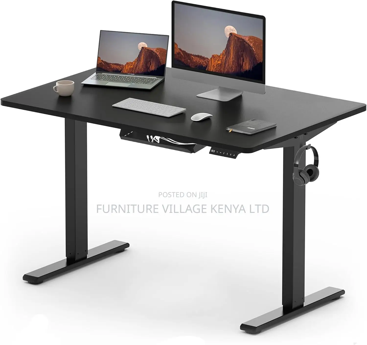 140 * 60cm Electric Standing Adjustable Sit Stand Up Desk