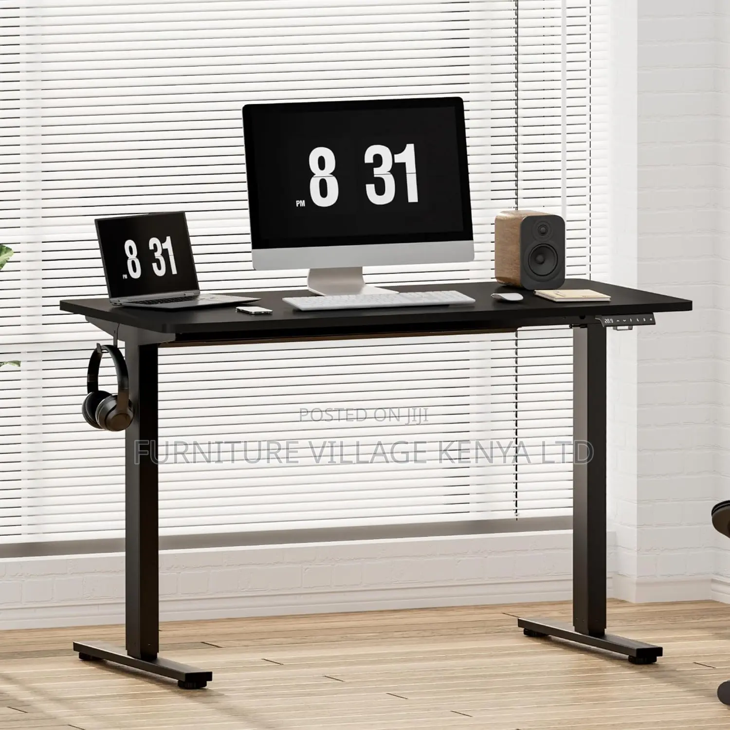 140 * 60cm Electric Standing Adjustable Sit Stand Up Desk
