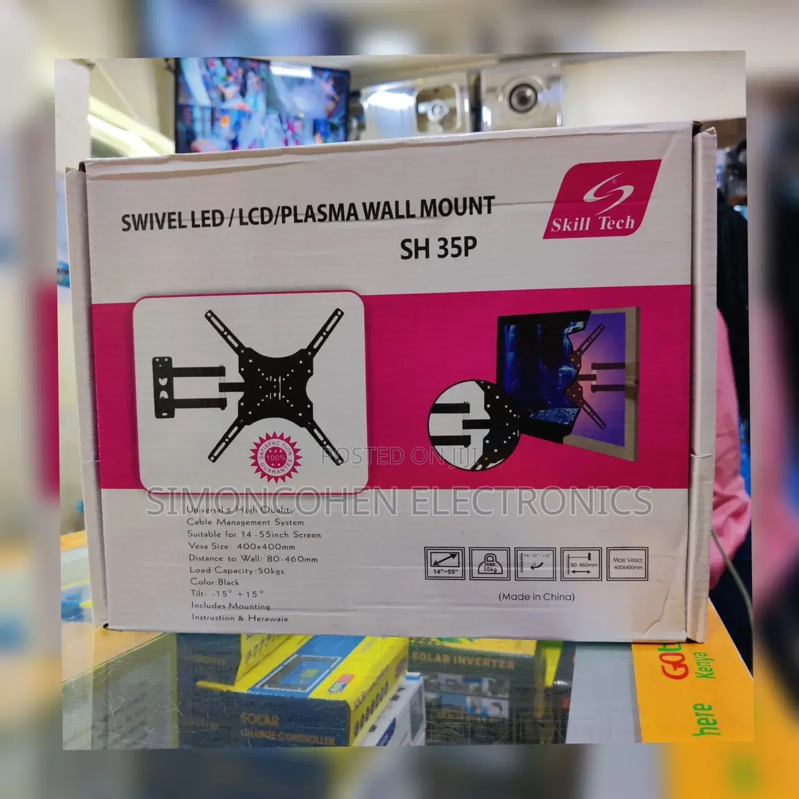 Skilltech Full Motion Tv Bracket 35p