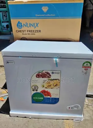 Nunix 200 Litres~ White Chest Freezer Nu-Bcd200