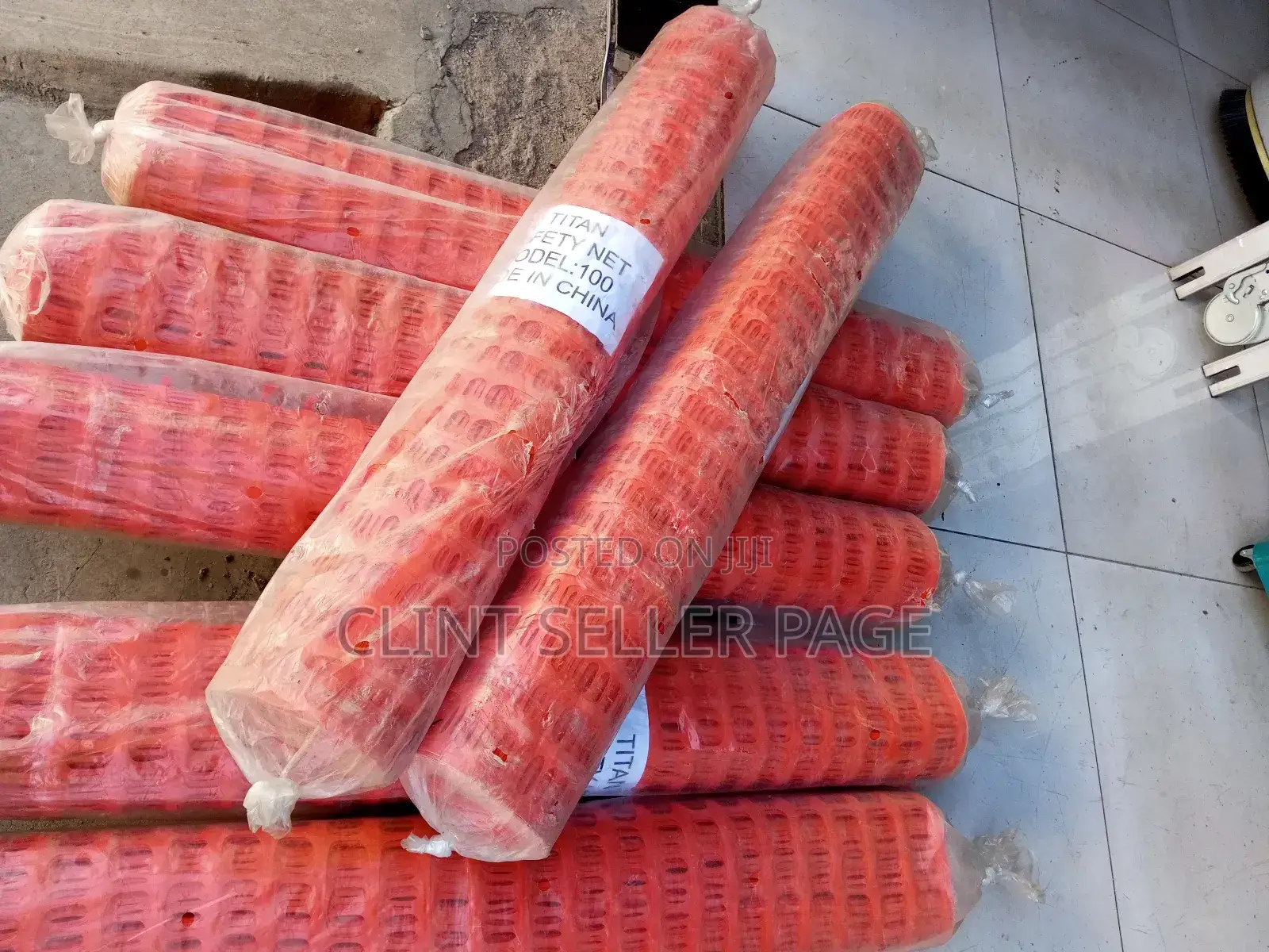 Orange Barrier Net/ Flexi Fence.