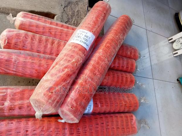 Orange Barrier Net/ Flexi Fence. - thumbnail 3
