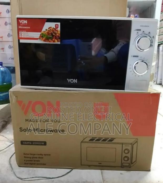 Von Manual 20litres Microwave