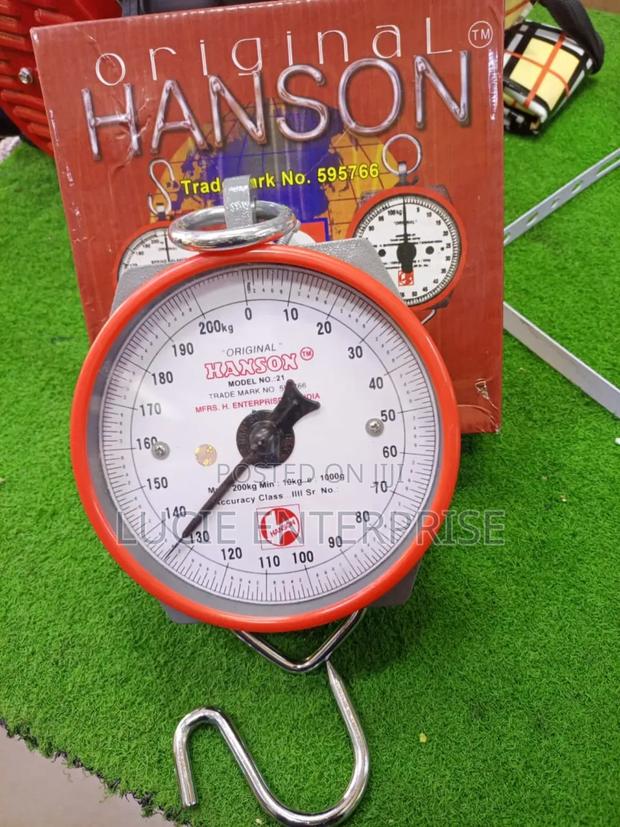 Hanson Scale 200kg Improved - main view