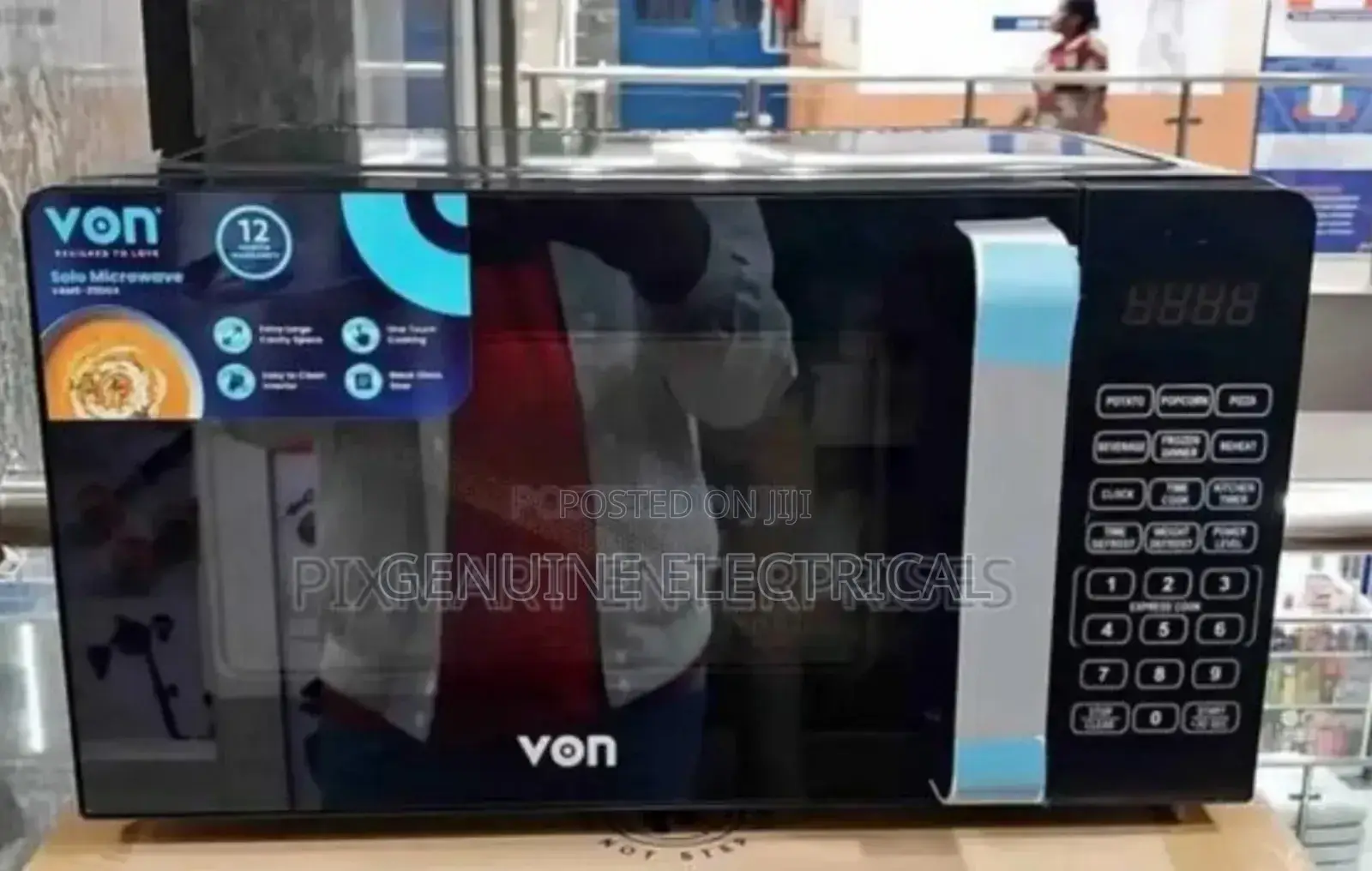 Von Manual 20litres Microwave