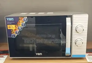 White Von 20litres Microwave