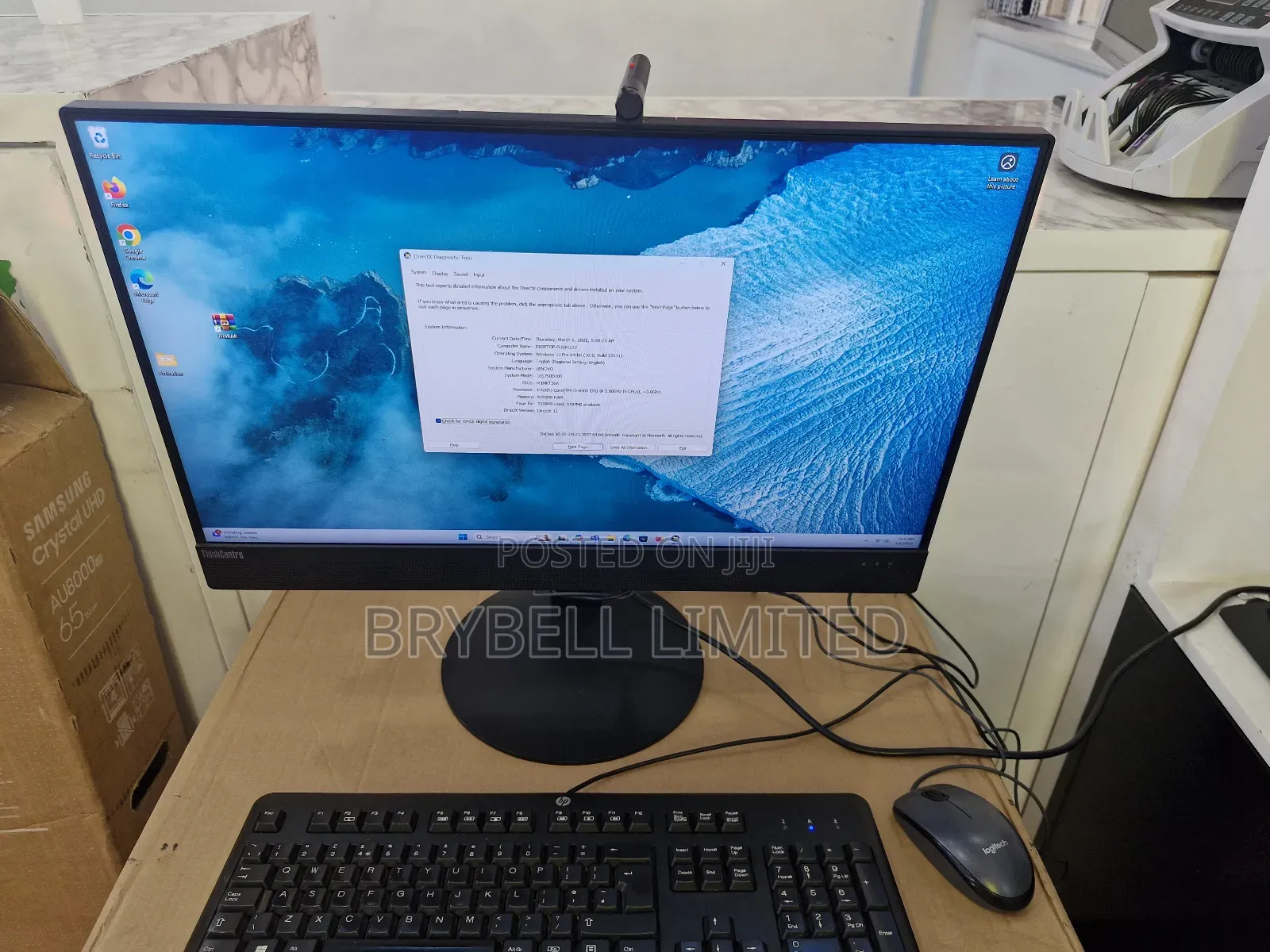 Desktop Computer Lenovo ThinkCentre M910z AIO 8GB Intel Core I5 SSD 1T