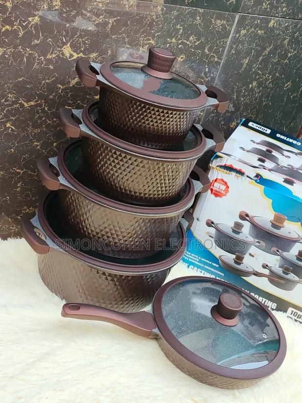 Die Casting Non-Stick Coating Pots - main view