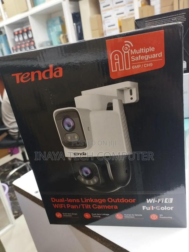 Tenda Ch-9 Wi-Fi 6 Full Color Outdoor Camera