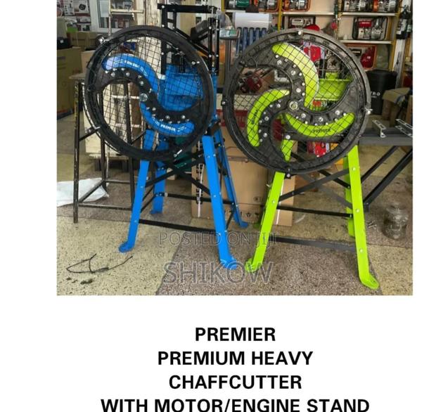 Premier Premium Heavy Chaffcutter With Motor. 2 Blades - main view