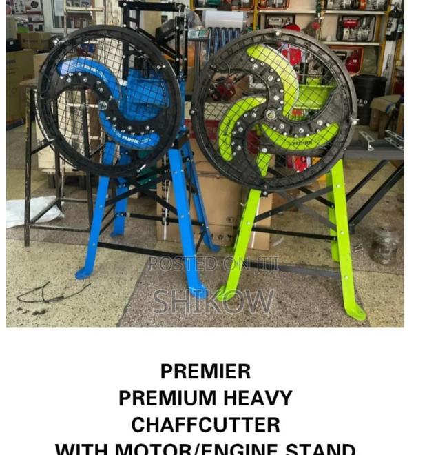 Premier Premium Heavy Chaffcutter With Motor. 3 Blades - main view