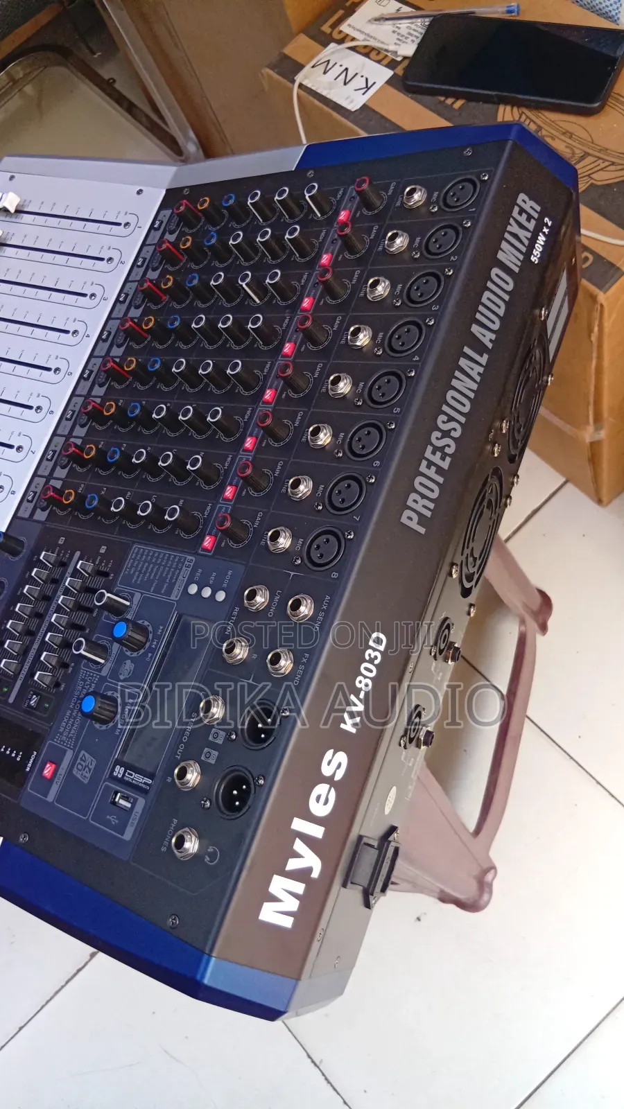 Brand New Myles Kv-803d Professional Mixer