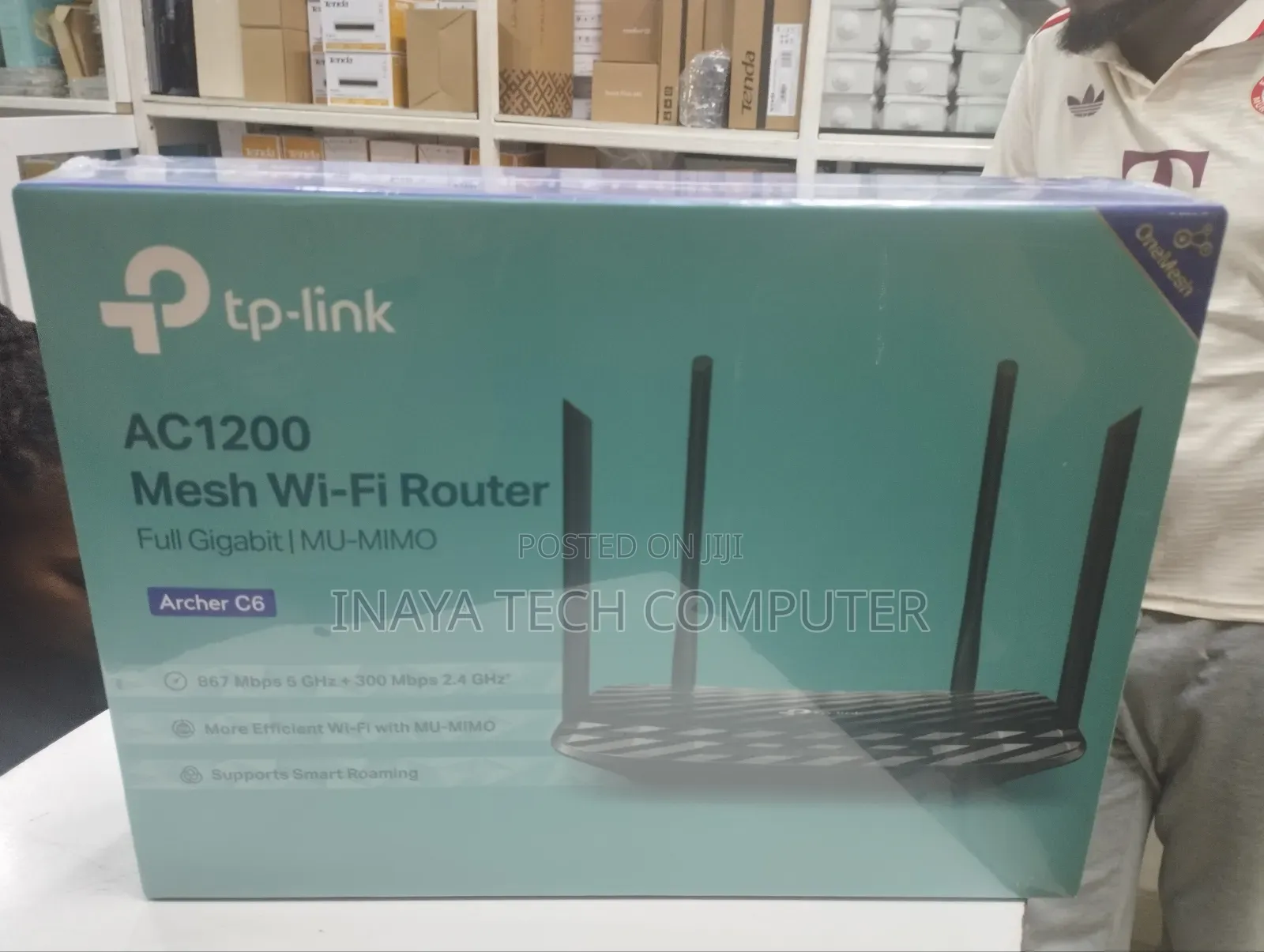 Tp-Link Ac1200 Wireless Gigabit Router - Tl-Archer C6