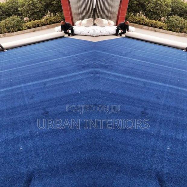 Blue Wall to Wall Carpets. Walkway Carpets 4mm