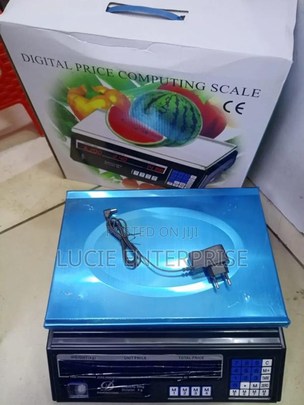 Digital Weighing Scale 30kg/Acs 30kg Flat Scale