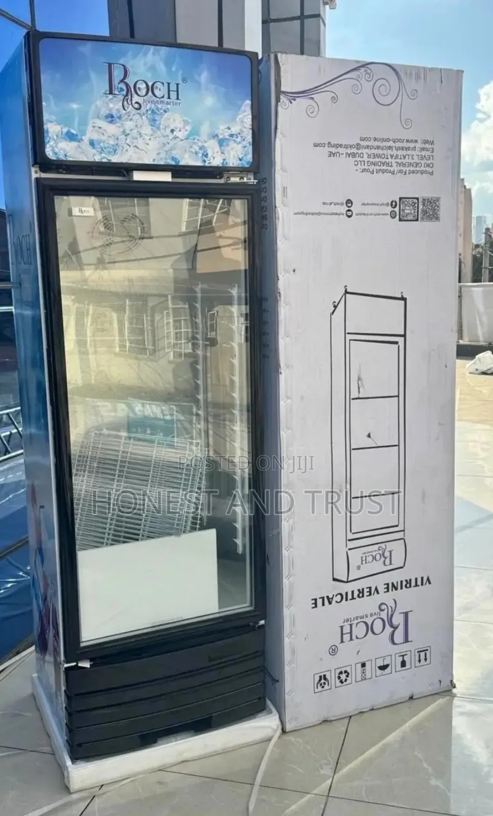 Refregirator 209l Roch Showcase Chiller Rsf-260 In Stock