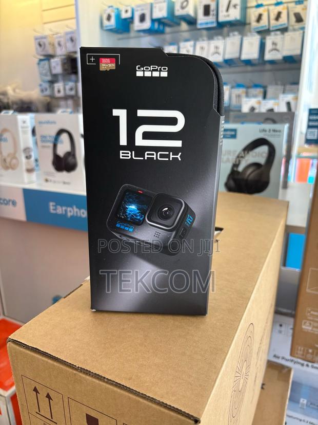 Gopro Hero 12 With Microsd Extreme 64gb Carry Case Bundle - main view