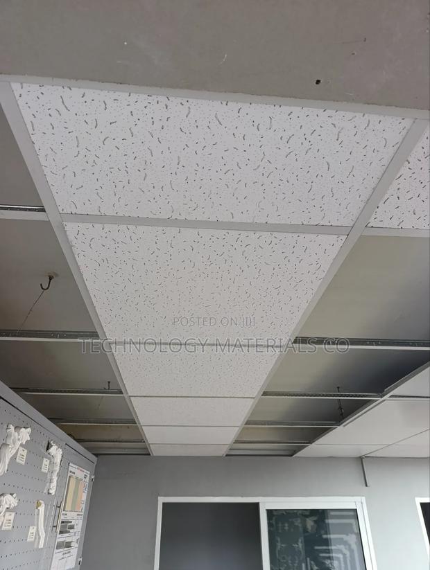 Acoustic Ceiling Tiles 13mm + Grid System Accessories - main view