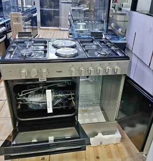 Von 60 by 90 4gas 2 Electric Cooker With Electric Oven