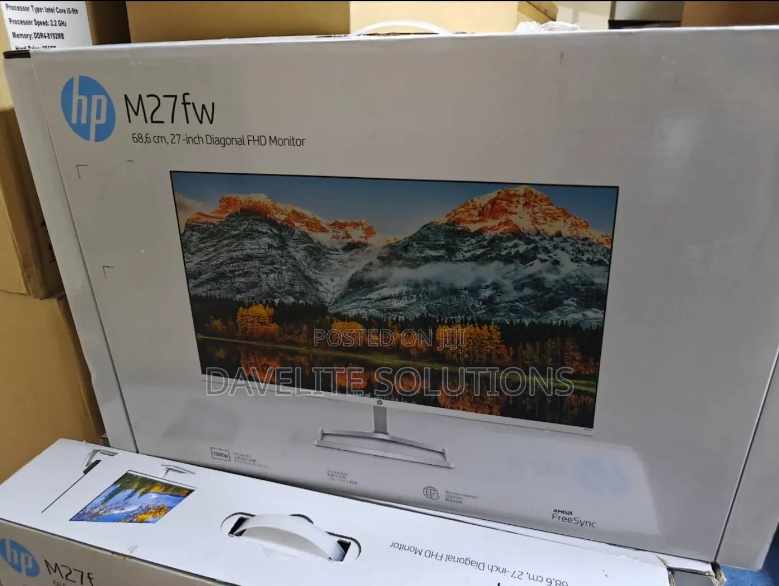 Hp Ips Monitor M27fw 27 Inches