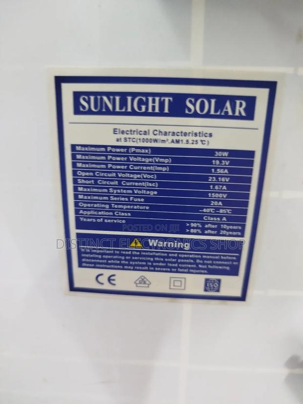 Sunlight Solar Panel - thumbnail 2