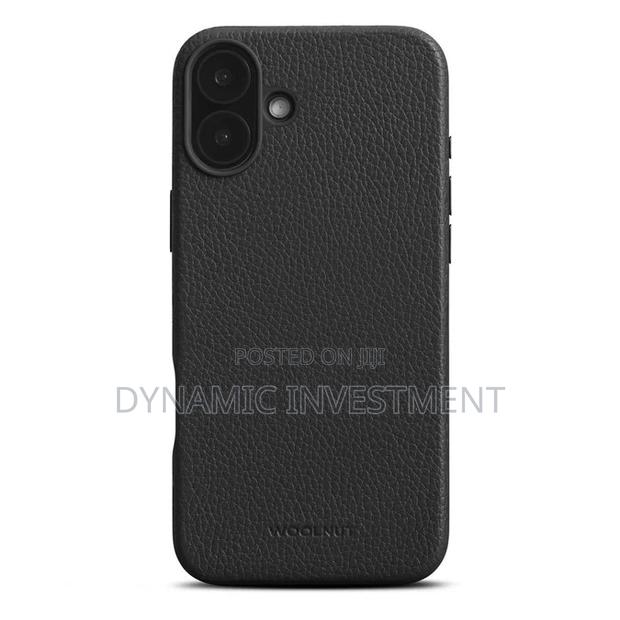 Apple iPhone 16 Leather Case Cover With Magsafe-Black - thumbnail 3