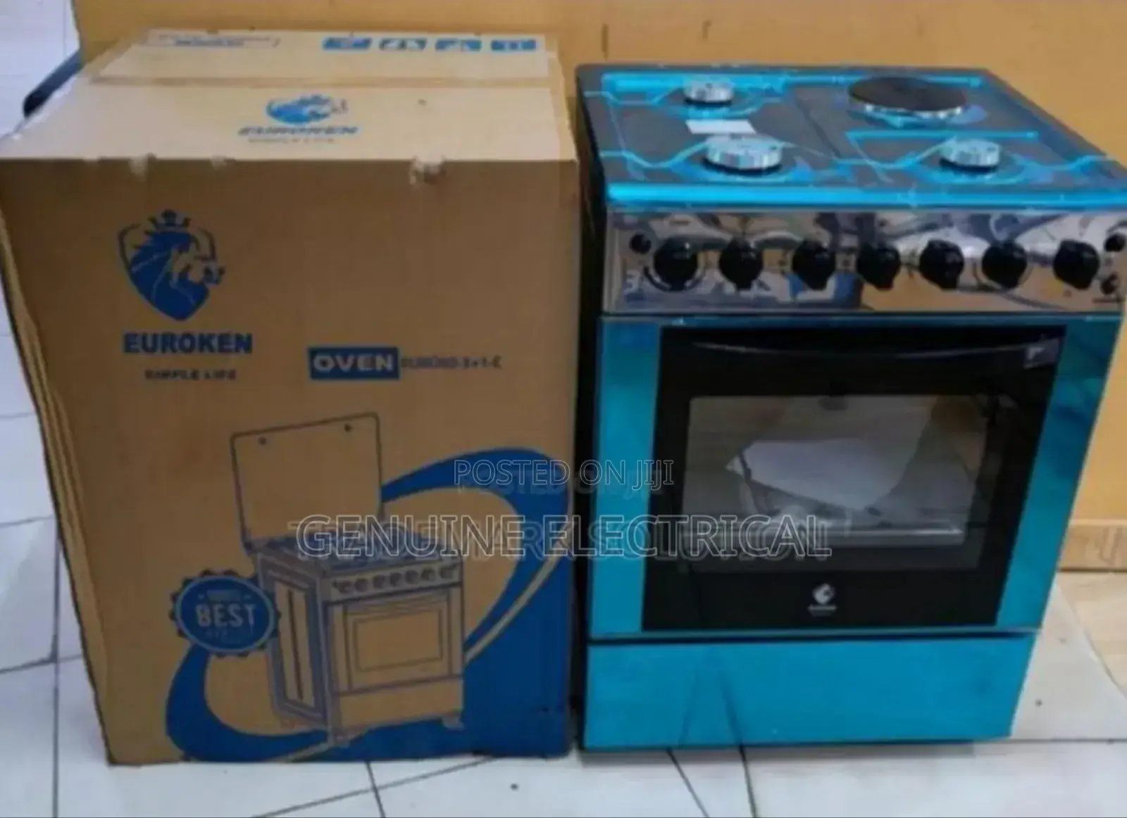 50by55 3gas +1 Electric Standing Cooker