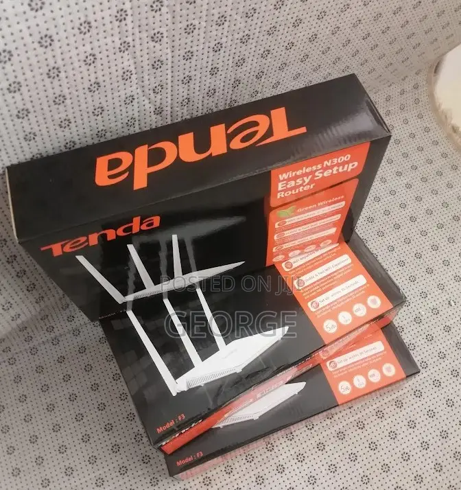 Premier Quality Tenda F3 300mbps Wireless Router