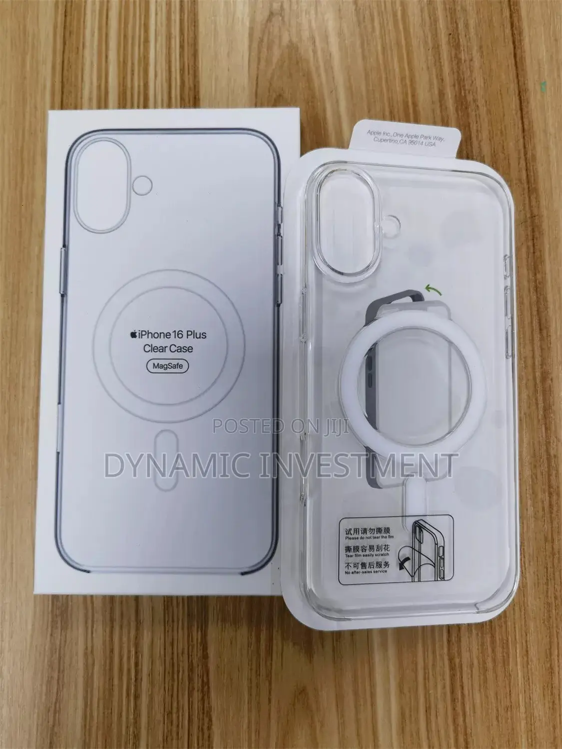Apple iPhone 16 Plus Clear Case/Cover With Magsafe Magnetic