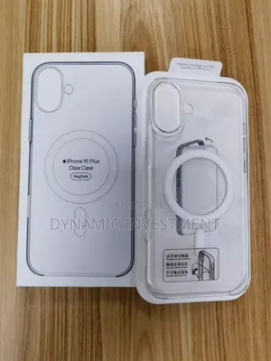 Apple iPhone 16 Plus Clear Case/Cover With Magsafe Magnetic