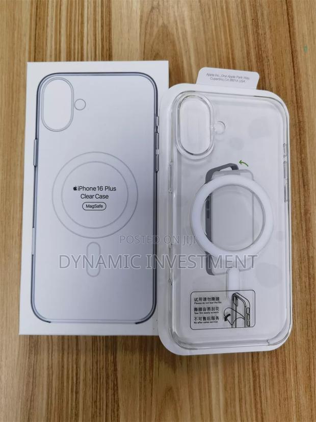 Apple iPhone 16 Plus Clear Case/Cover With Magsafe Magnetic - thumbnail 2