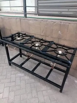 Modern 3-Burner Gas Cooker (Mild Steel)