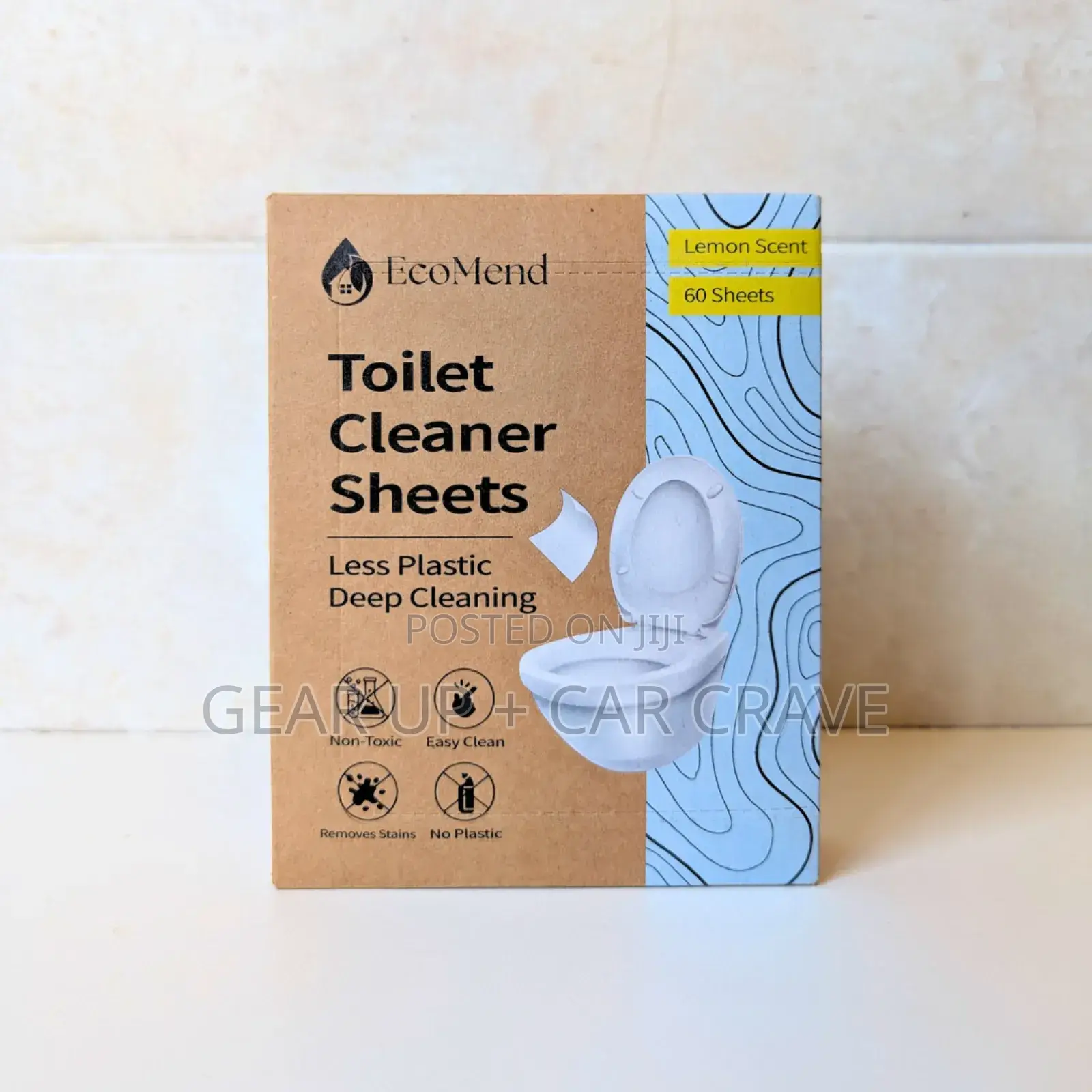 Ecomend Toilet Cleaner Sheets – Eco-Friendly Powerful